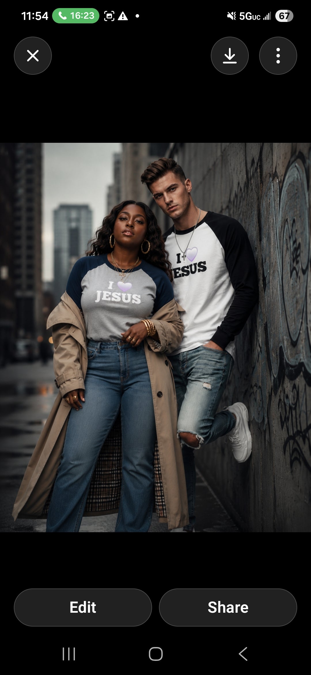 I love Jesus Raglan Shirt - Premium Long Sleeve Tee for Faithful Wear