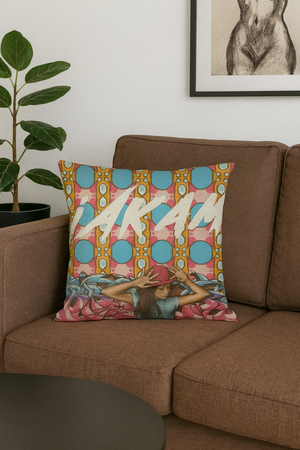 IAKAM Art2 Throw Pillows - IAKAM
