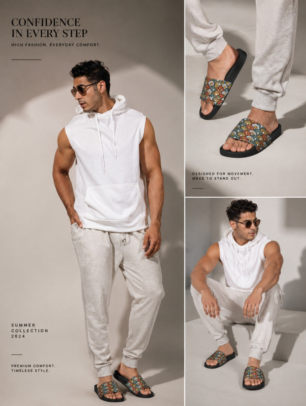 Japan Daisy Men's Slide Sandal