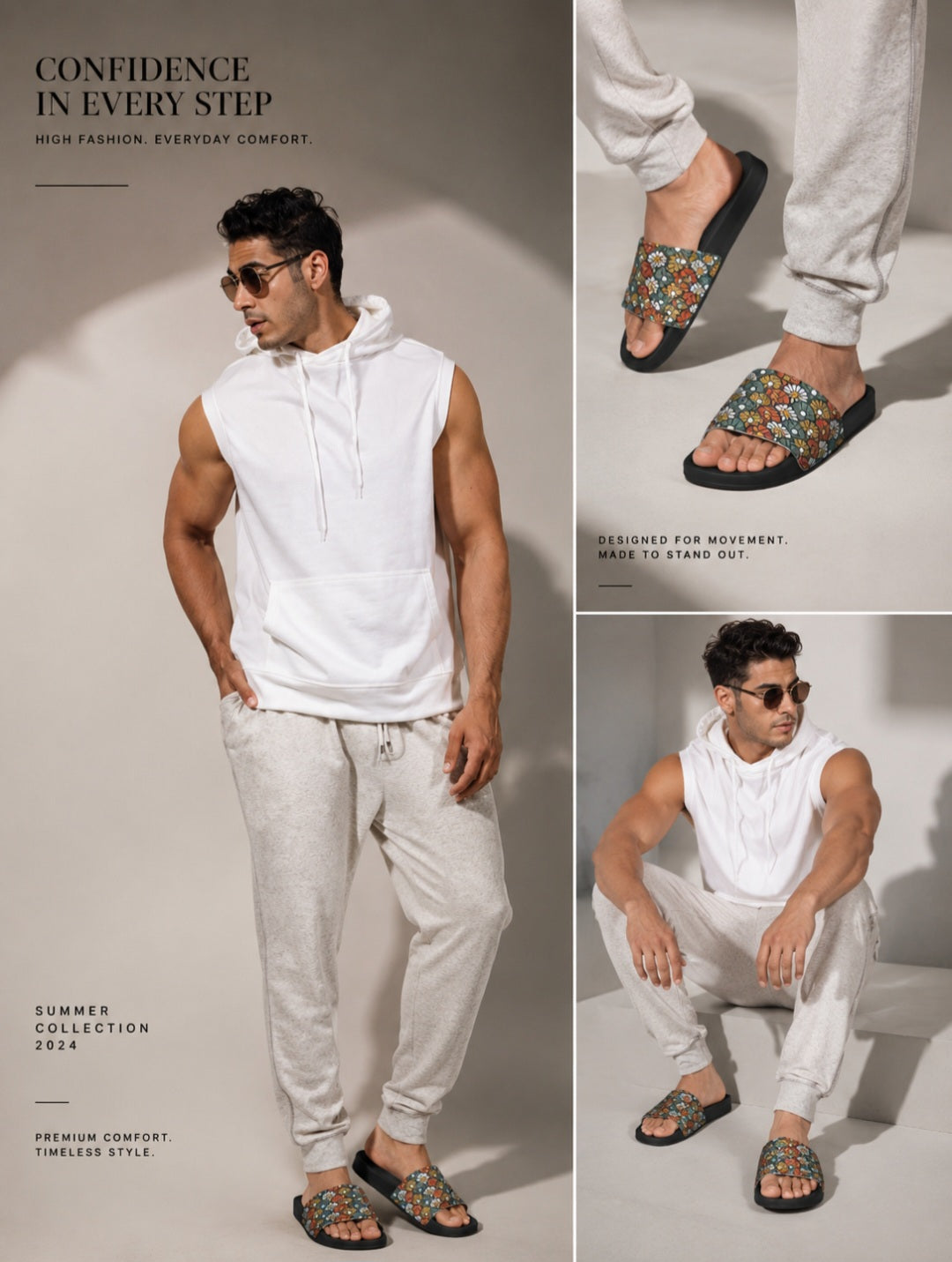Japan Daisy Men's Slide Sandal