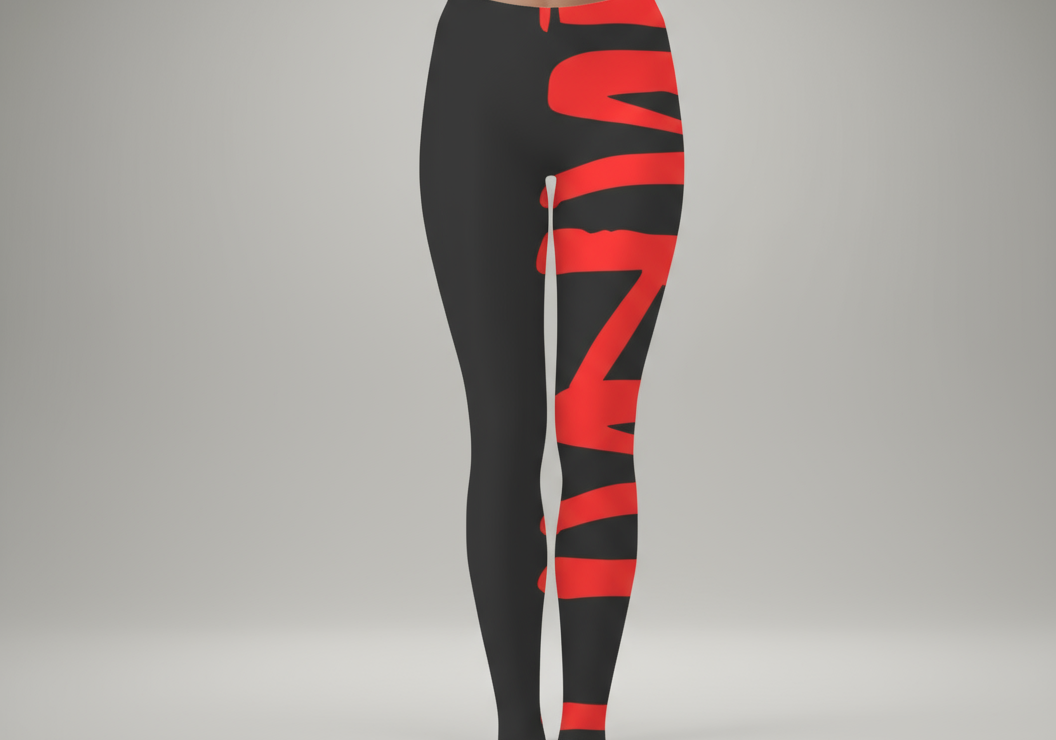 IAKAM RED Leggings - IAKAM