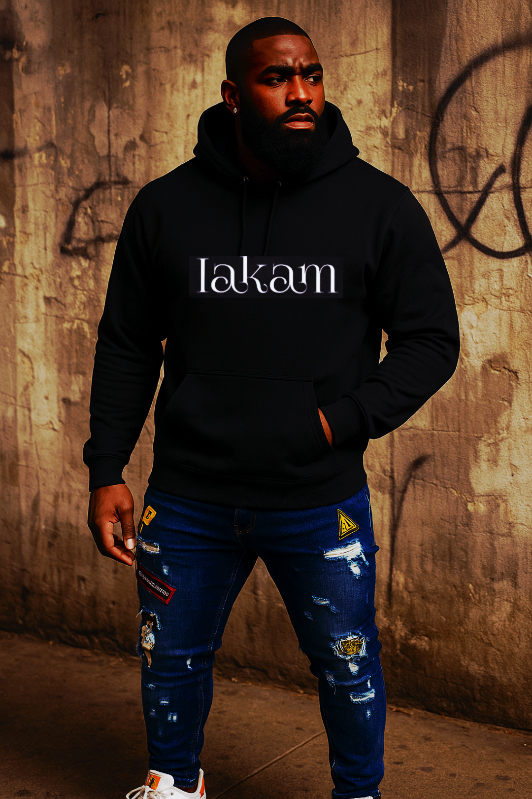 Iakam 100% Organic Cotton Hoodie