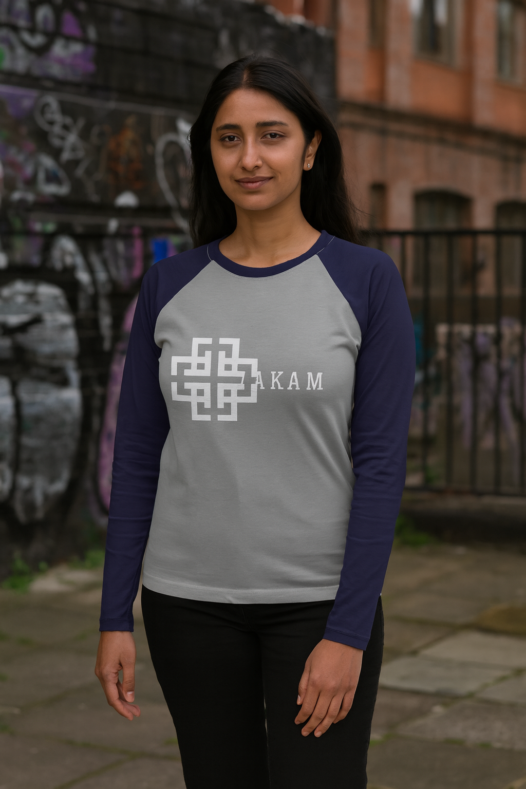 KAM S9 Classic Raglan Long Sleeve Shirt