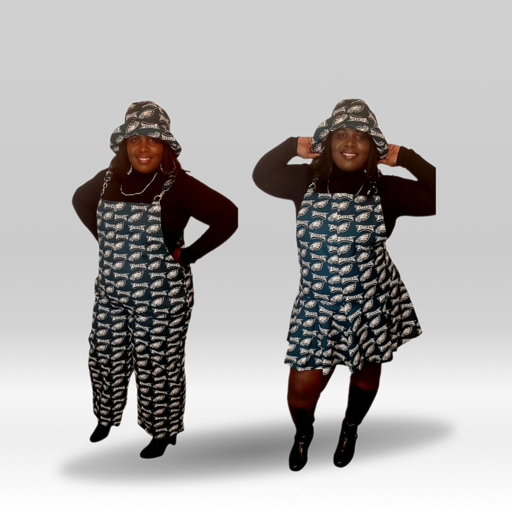 Milady Creates Philadelphia Eagles Overall Unisex - IAKAM