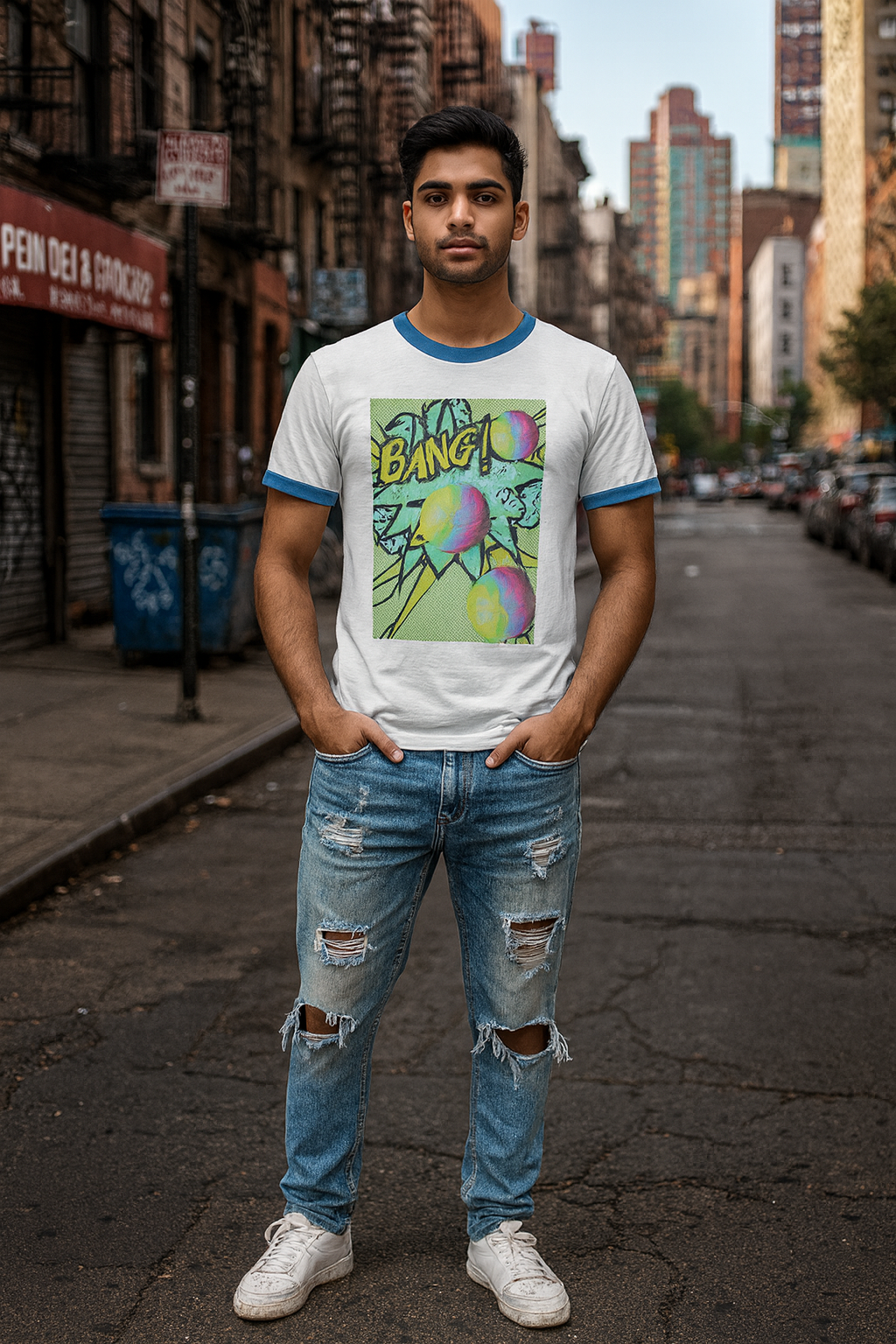 Volley Ball Adult Ringer T-Shirt