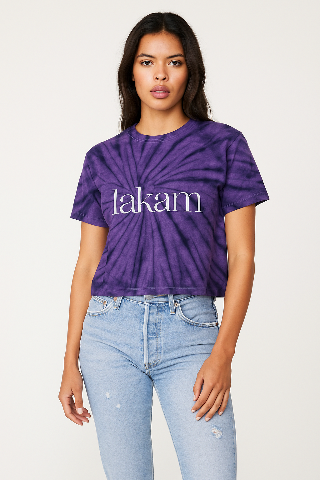 IAKAM Tonal Spider Tie-Dye T-Shirt
