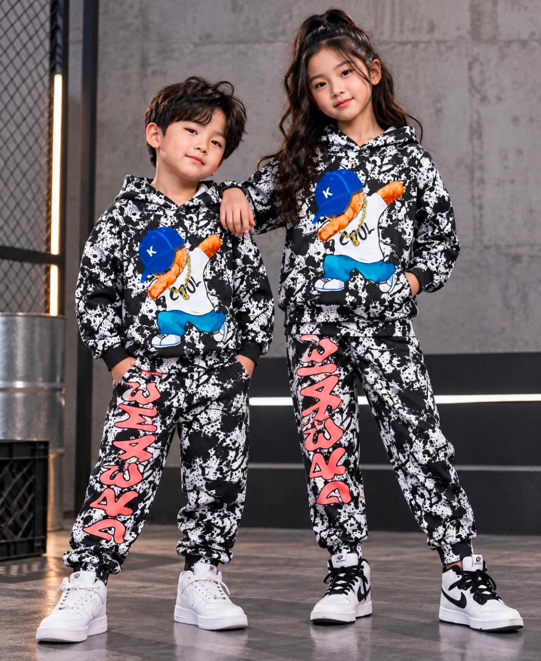 Children's Dreamer Bear Hoodie and Pants Set