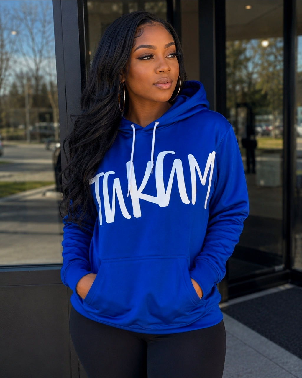 Blue Men's Hoodie - Stylish and Comfortable Unisex Sweatshirt