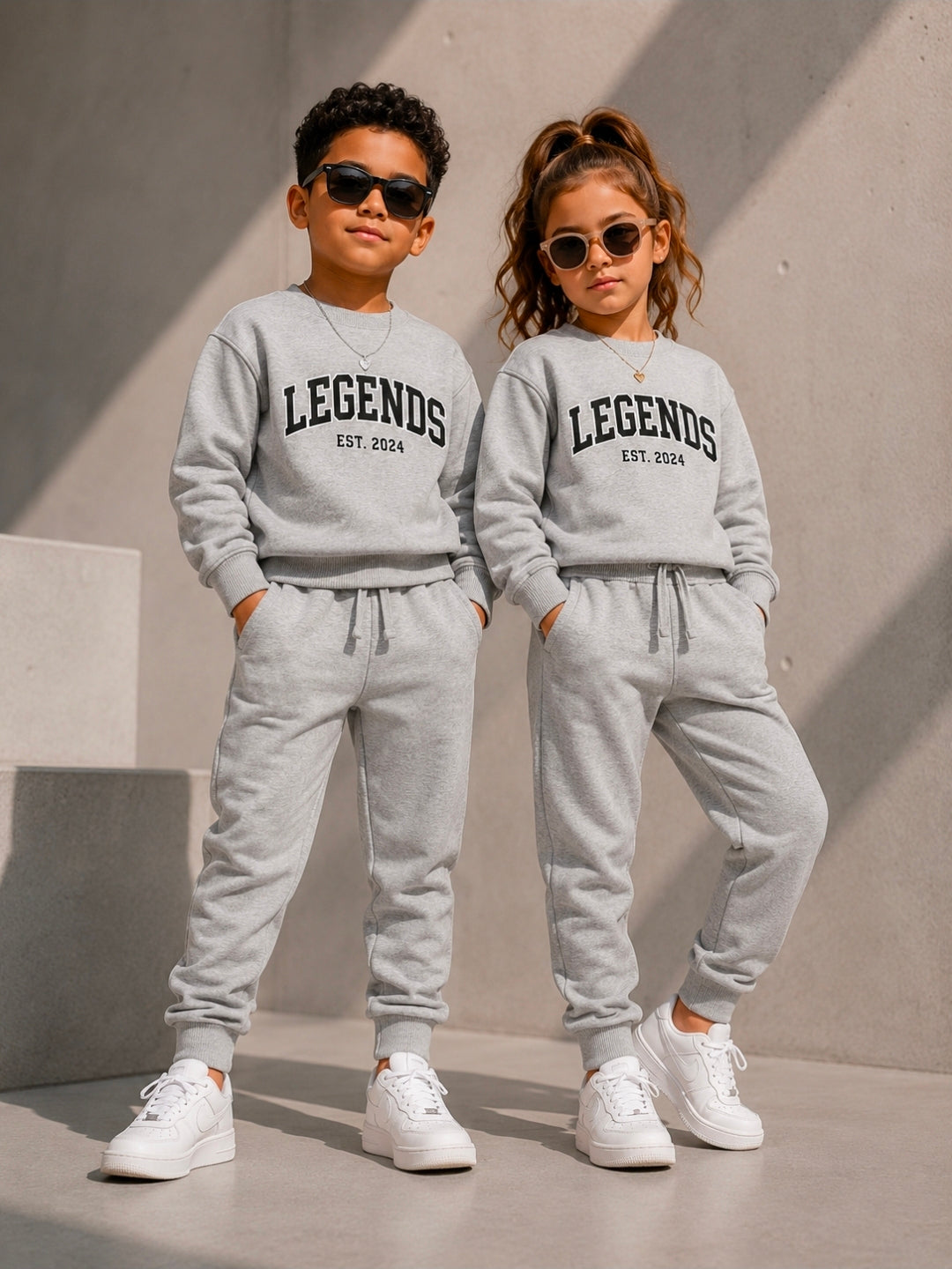 Children's Casual Drawstring Joggers