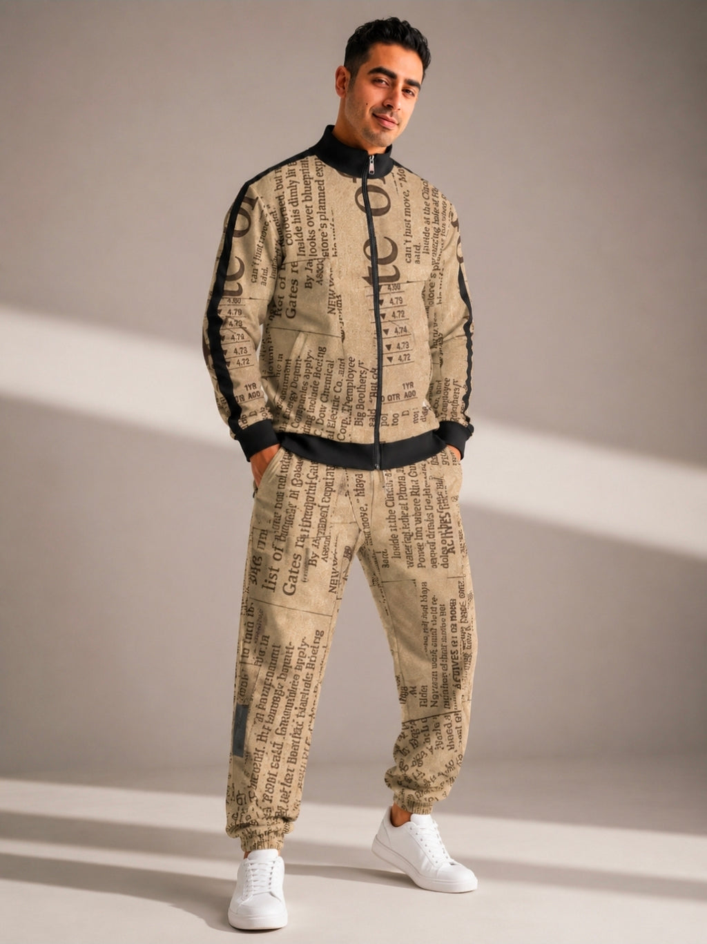 Vintage Style  Men's Track Pants