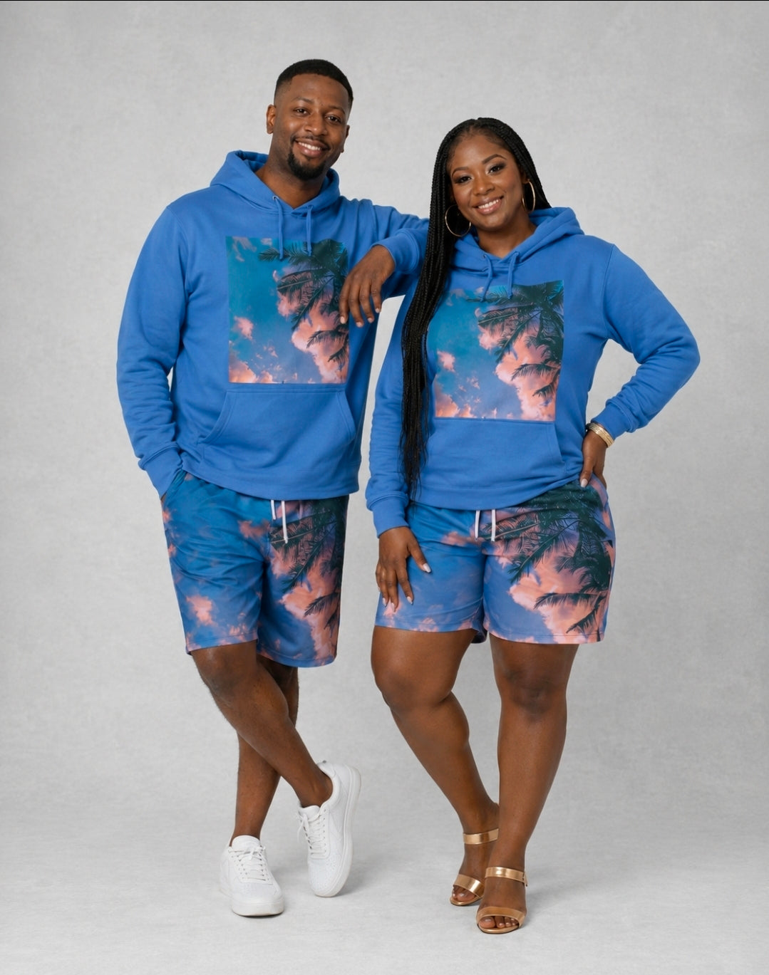 Tropical Style Premium Adult Hoodie