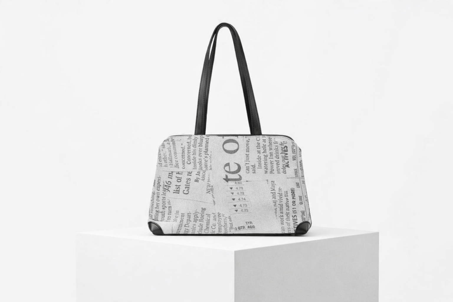 Vintage White Shoulder Bag