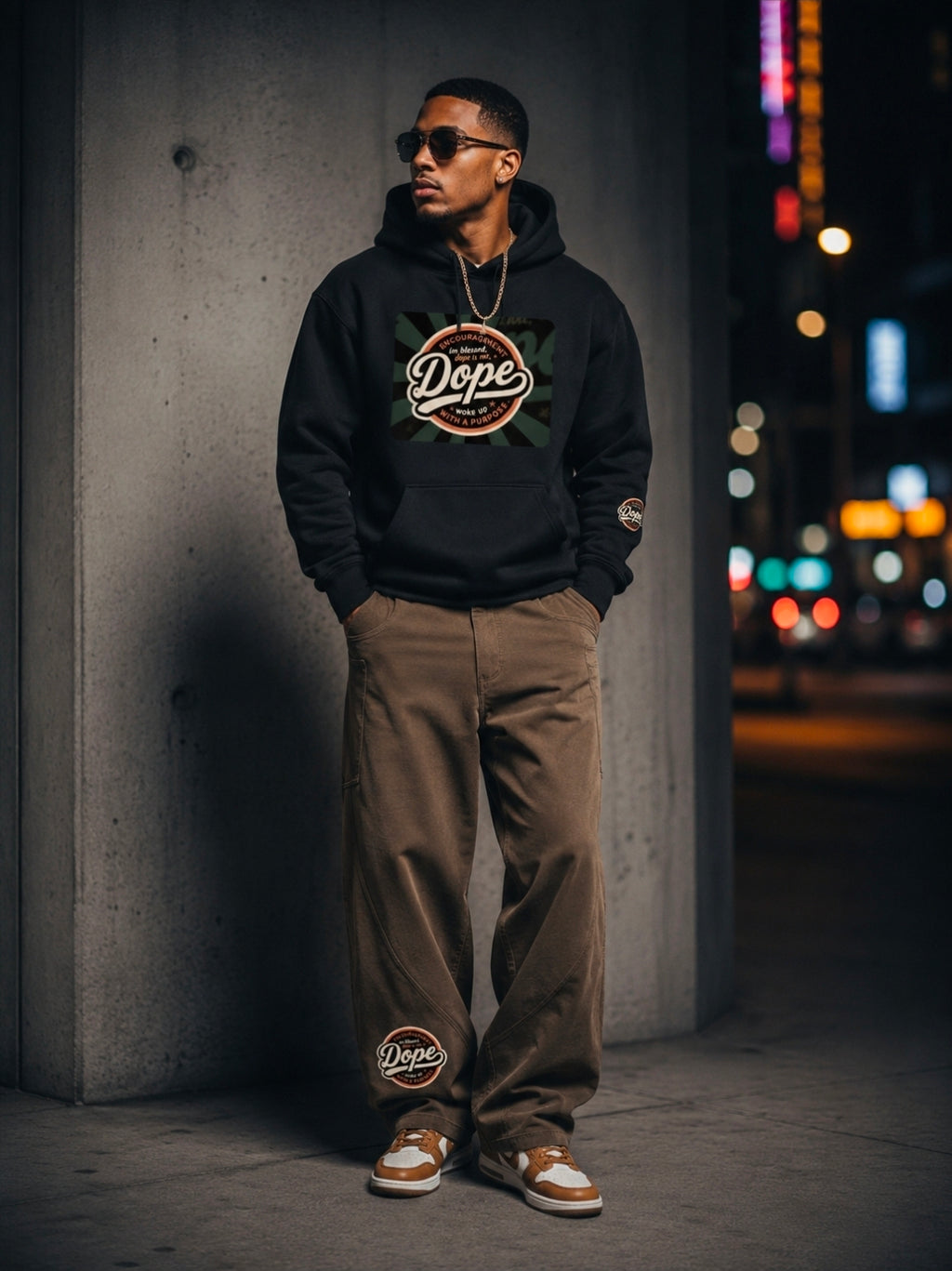 Dope Men's Barrel Leg Pants