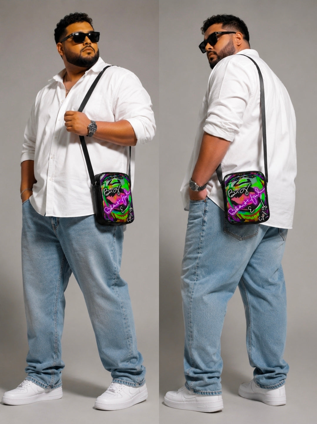 IAKAM Messenger Bag BBS - Stylish and Versatile Messenger Pouch for Everyday Use