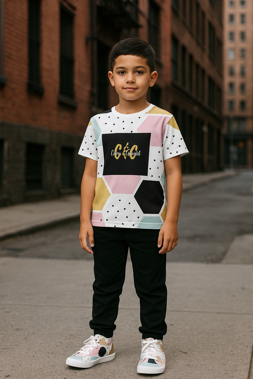 C&C  Kids Tee Pattern