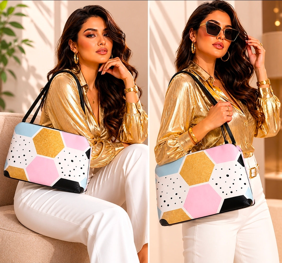 C&C Stylish Shoulder Bag - Chic and Versatile Accessory for Every Occasion
