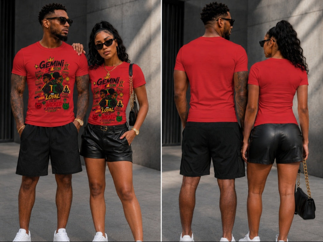 Gemini Season II T-Shirt - Loyal & Wicked Gemini Zodiac Graphic Tee