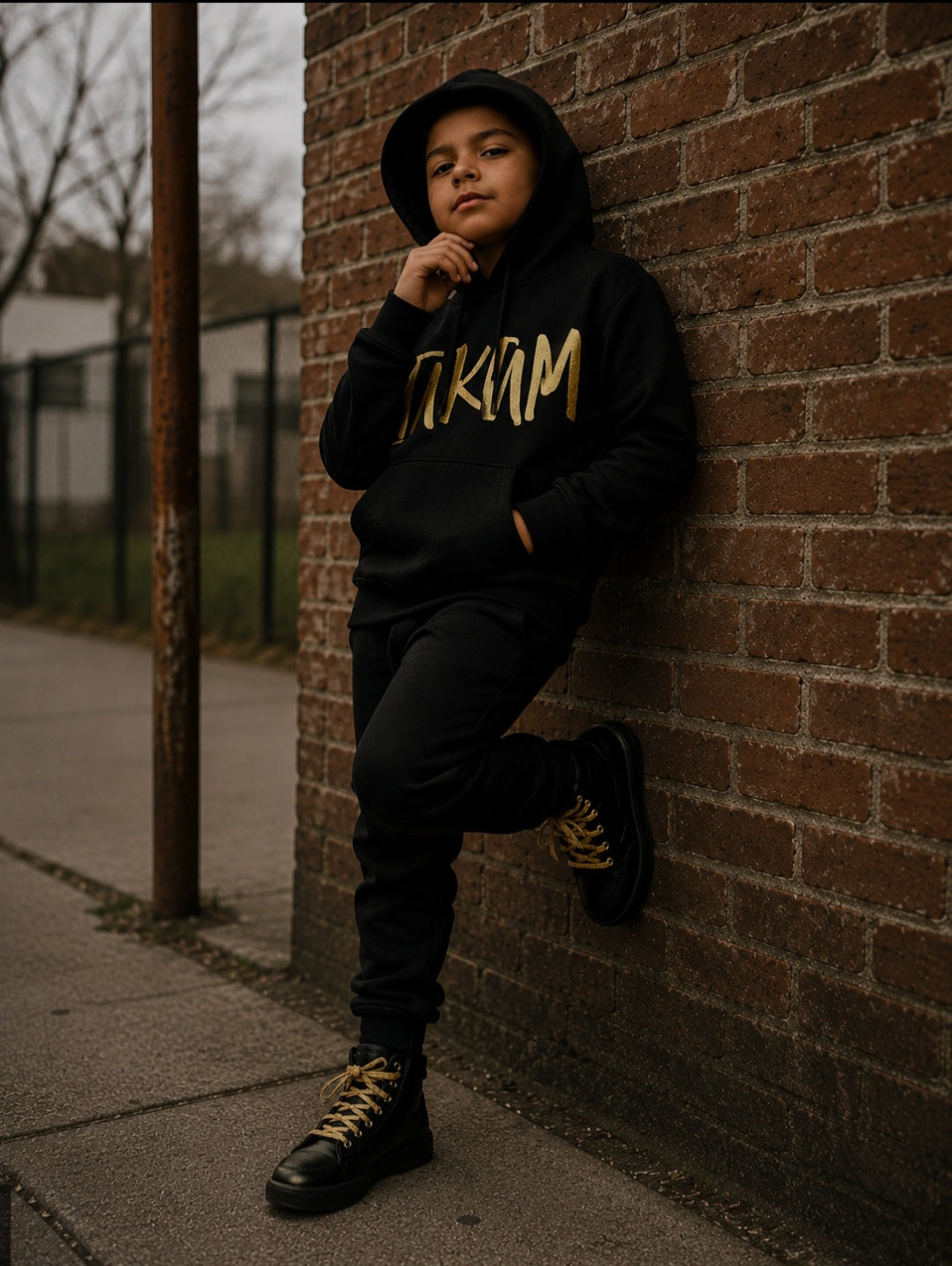 IAKAM GOLD Kids Hoodie - Stylish & Comfortable Youth Pullover