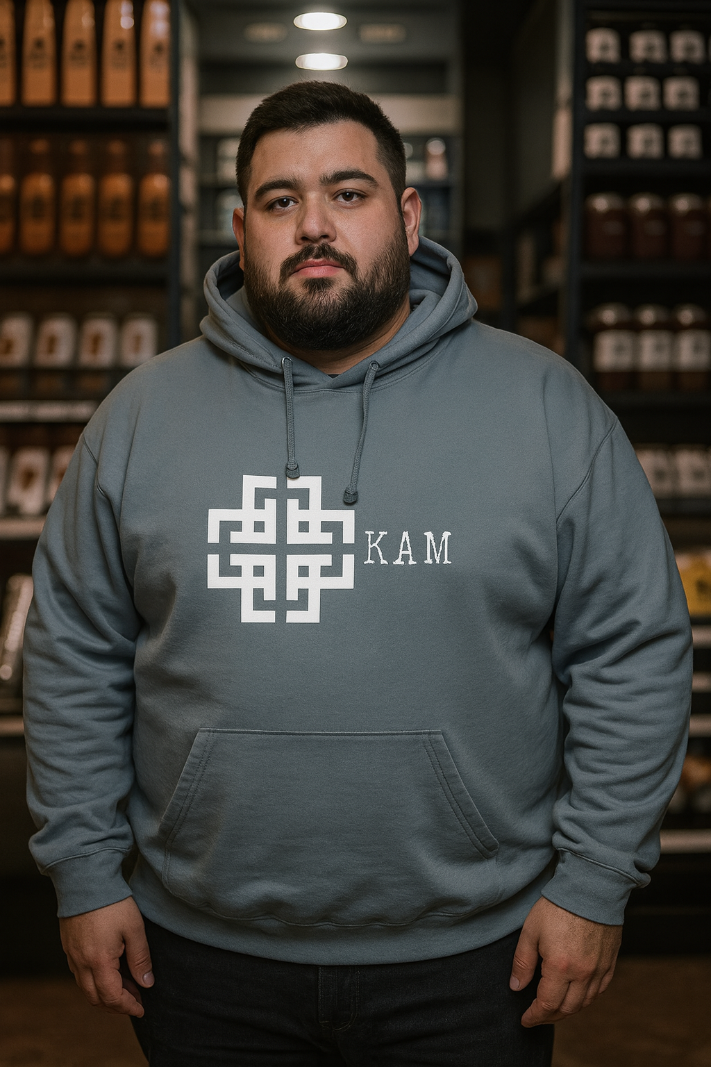KAM S9 Hoodie 100% Organic Cotton Hoodie