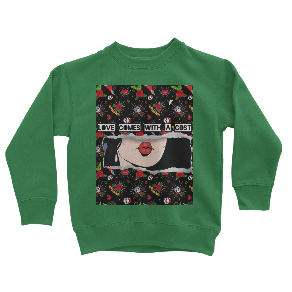 Love Cost Classic Kids Sweatshirt - IAKAM