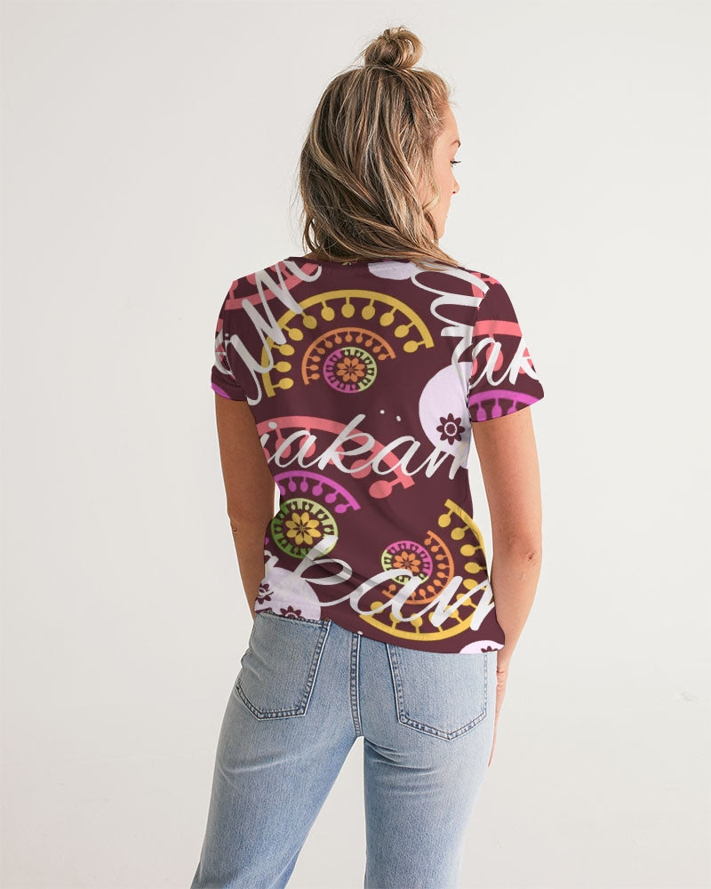 Crazy Skull 1 Women's V-Neck Tee - IAKAM