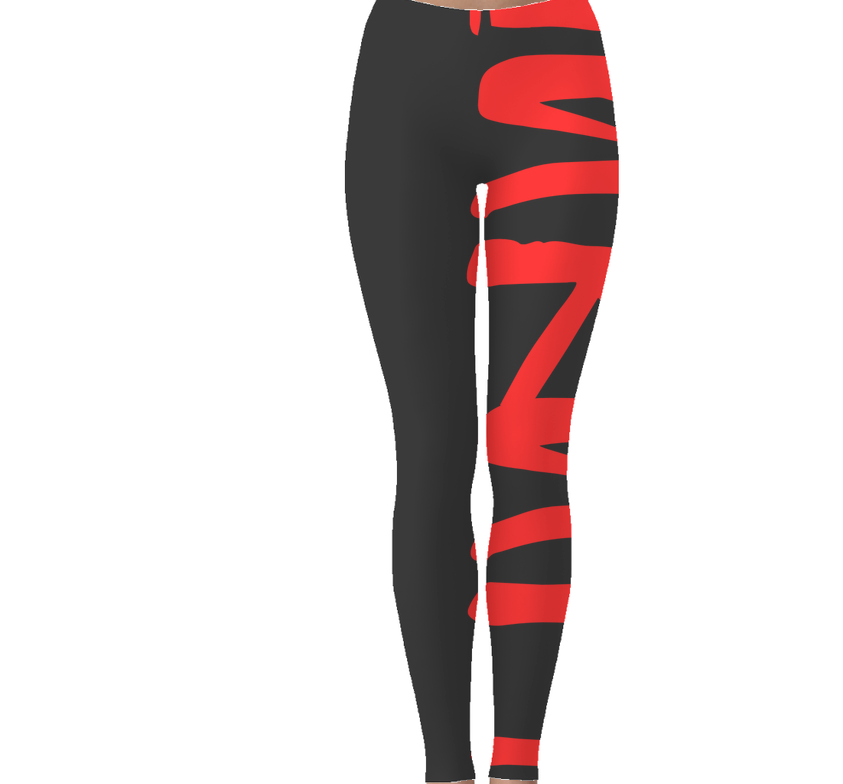 IAKAM RED Leggings - IAKAM