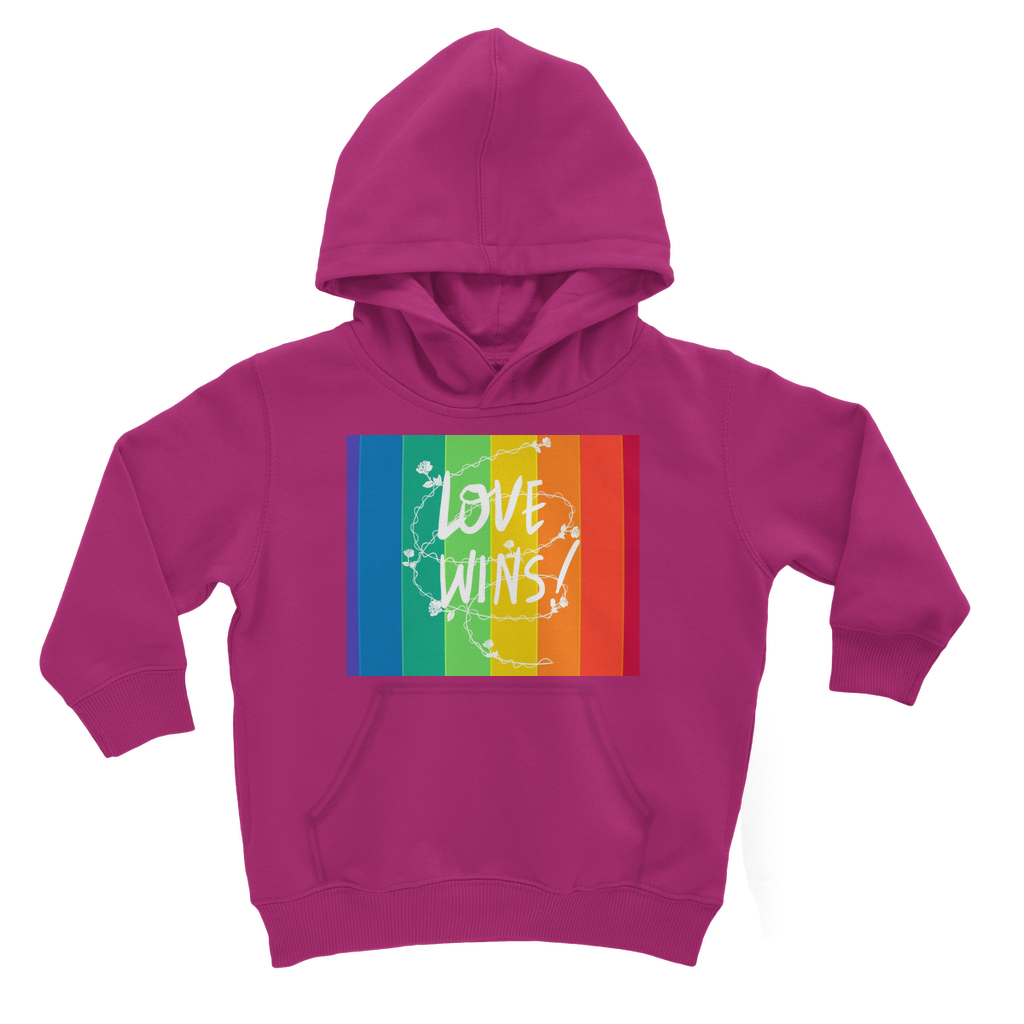 Love Wins Classic Kids Hoodie - IAKAM