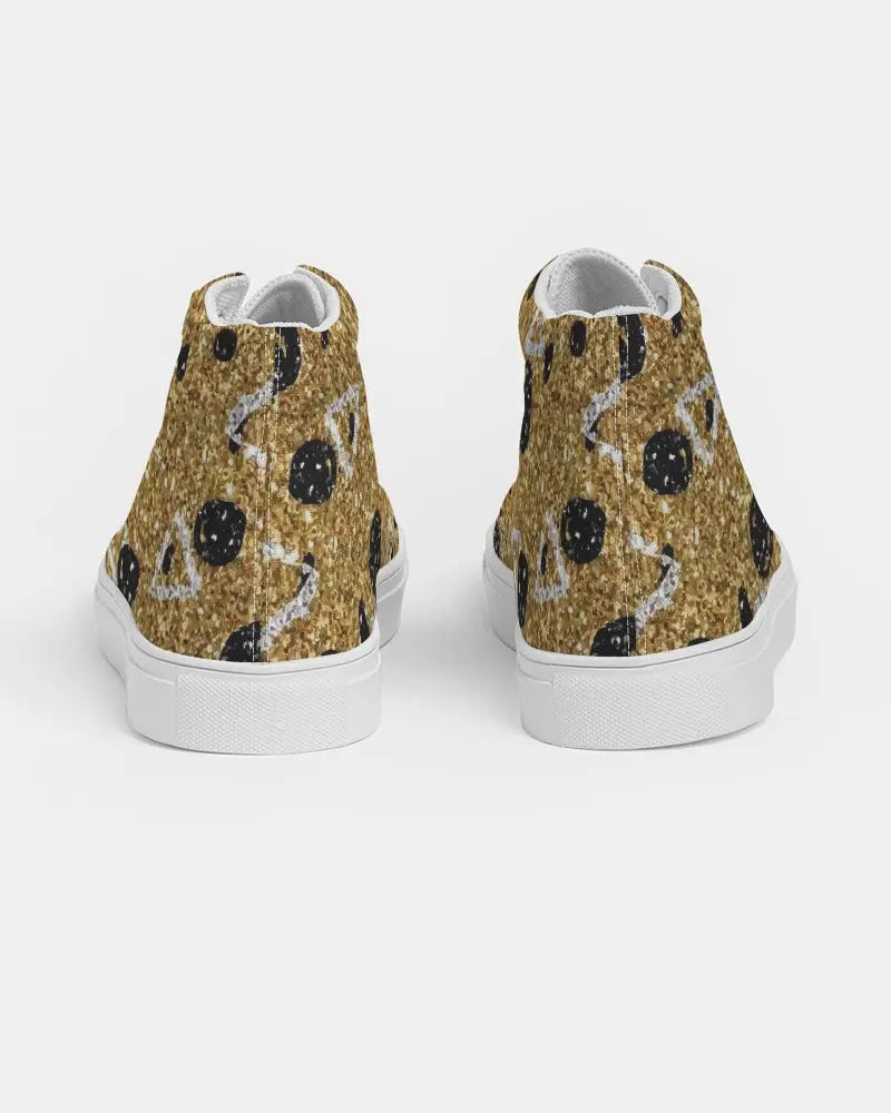 Realm Women's Hightop Canvas Shoe - IAKAM
