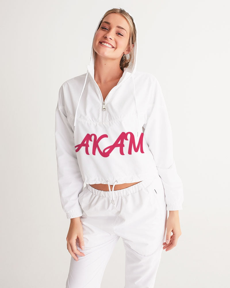 IAKAM Women's Cropped Windbreaker - IAKAM