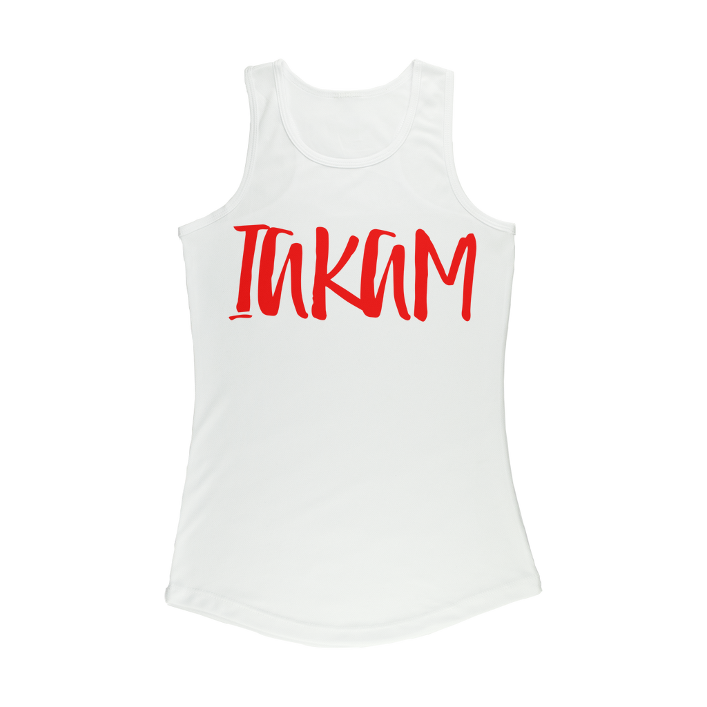 IAKAM Red Women Performance Tank Top - IAKAM
