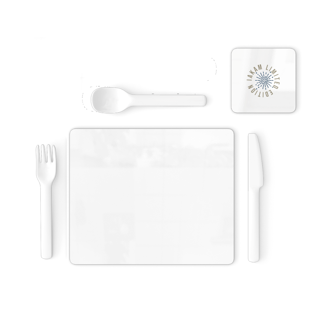 IAKAM Limited Edition Single Placemat and Coaster Set - IAKAM