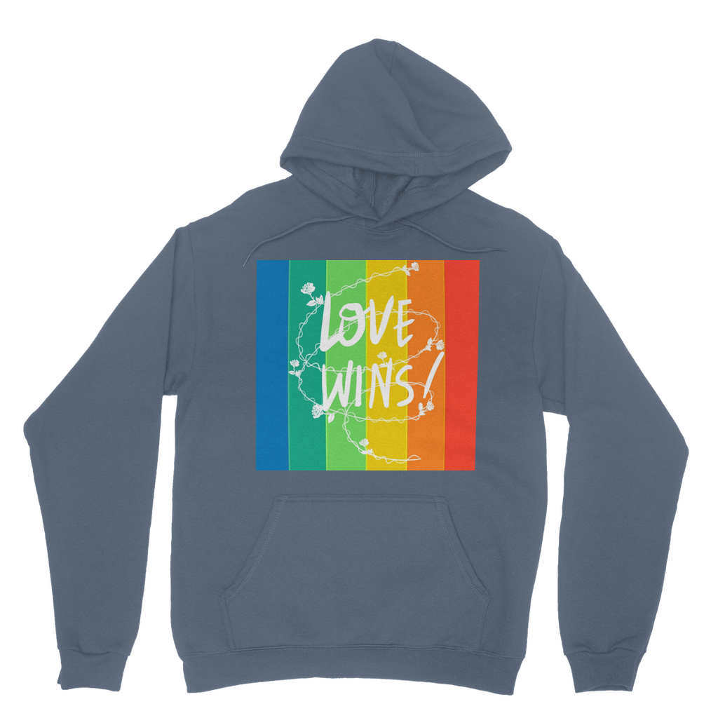 Love Wins Classic Adult Hoodie - IAKAM