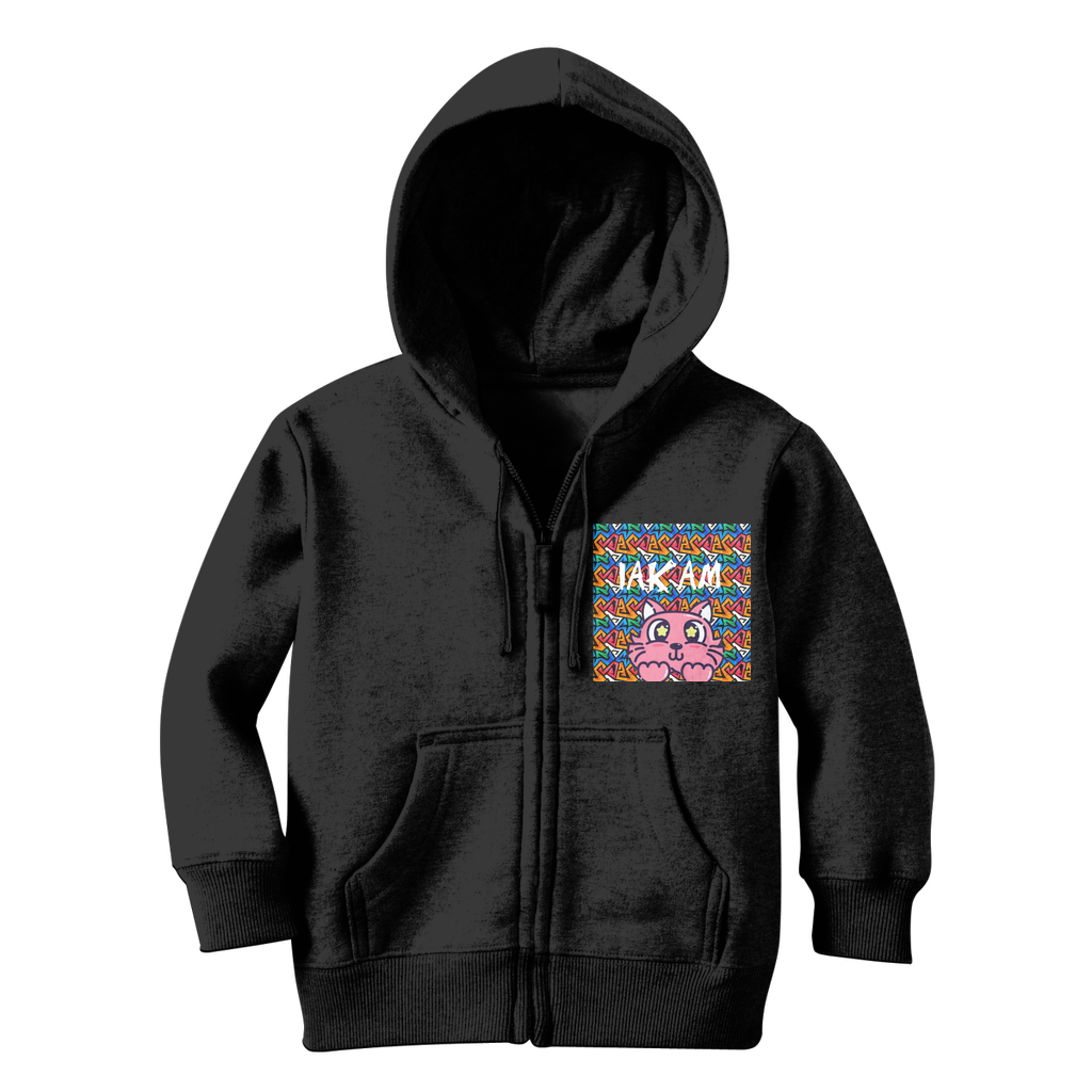 IAKAM Kat Classic Kids Zip Hoodie - IAKAM