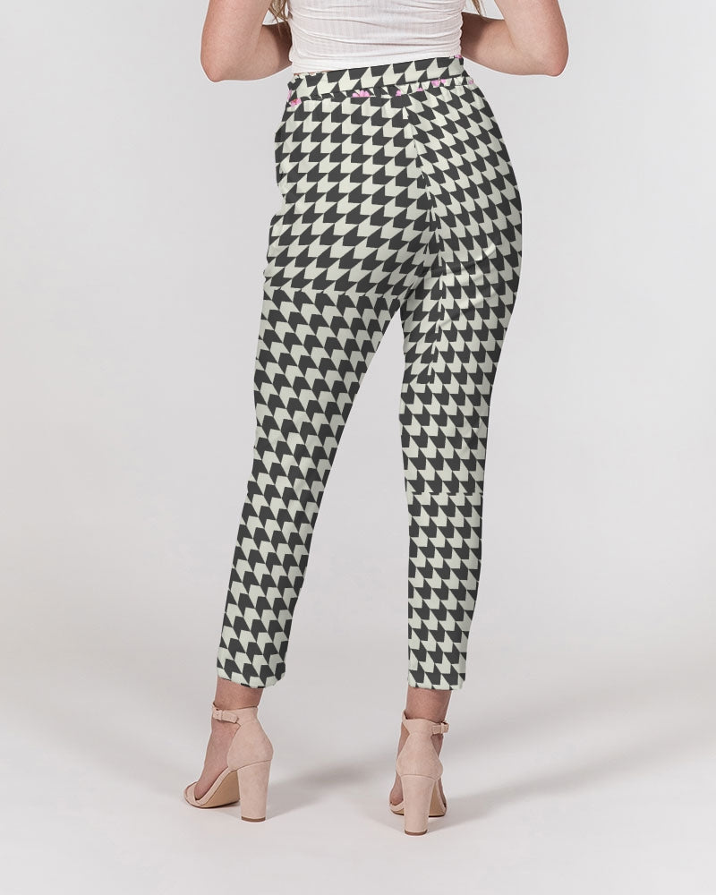 Racers Women's  Belted Tapered Pants - IAKAM