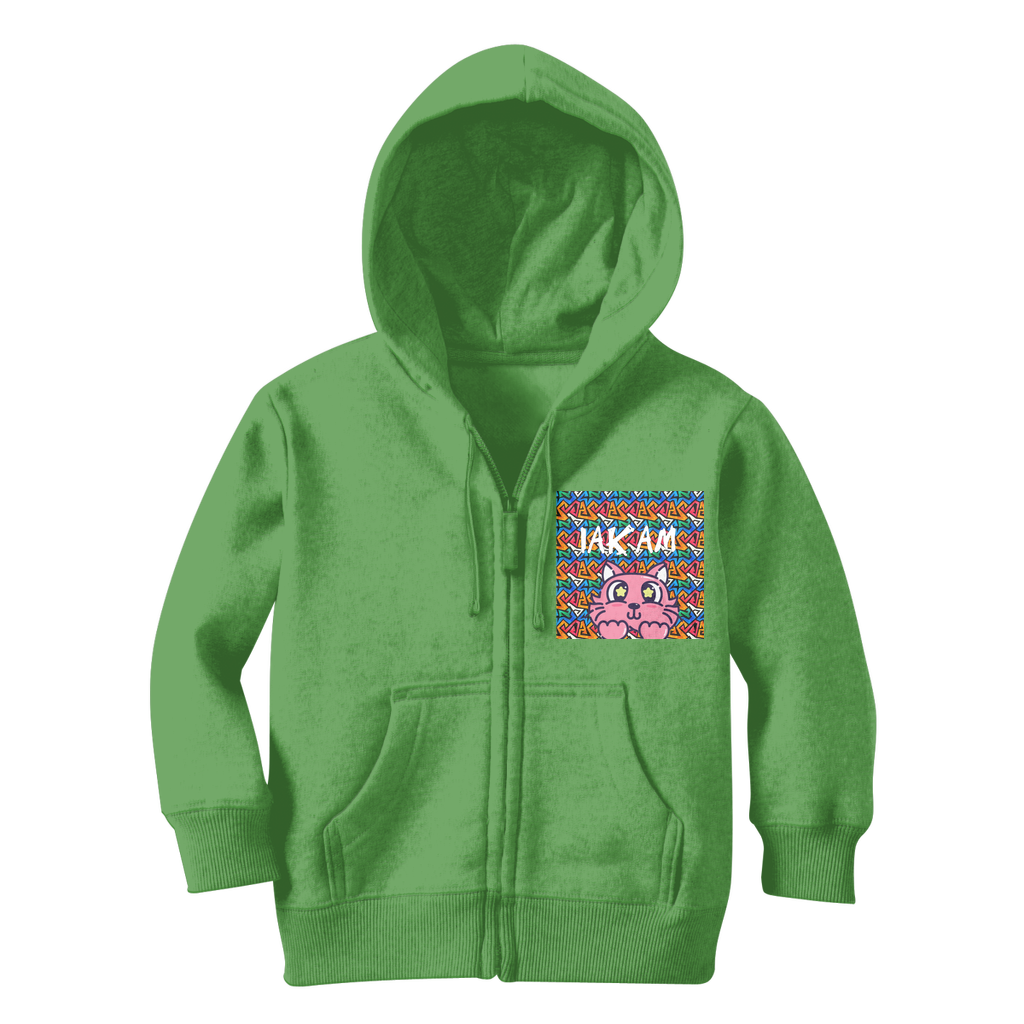IAKAM Kat Classic Kids Zip Hoodie - IAKAM