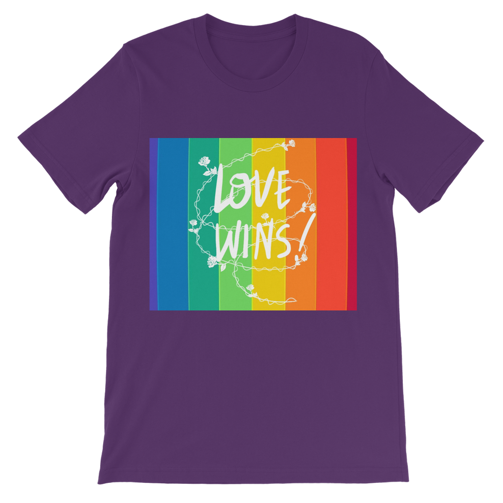 Love Wins Classic Kids T-Shirt - IAKAM