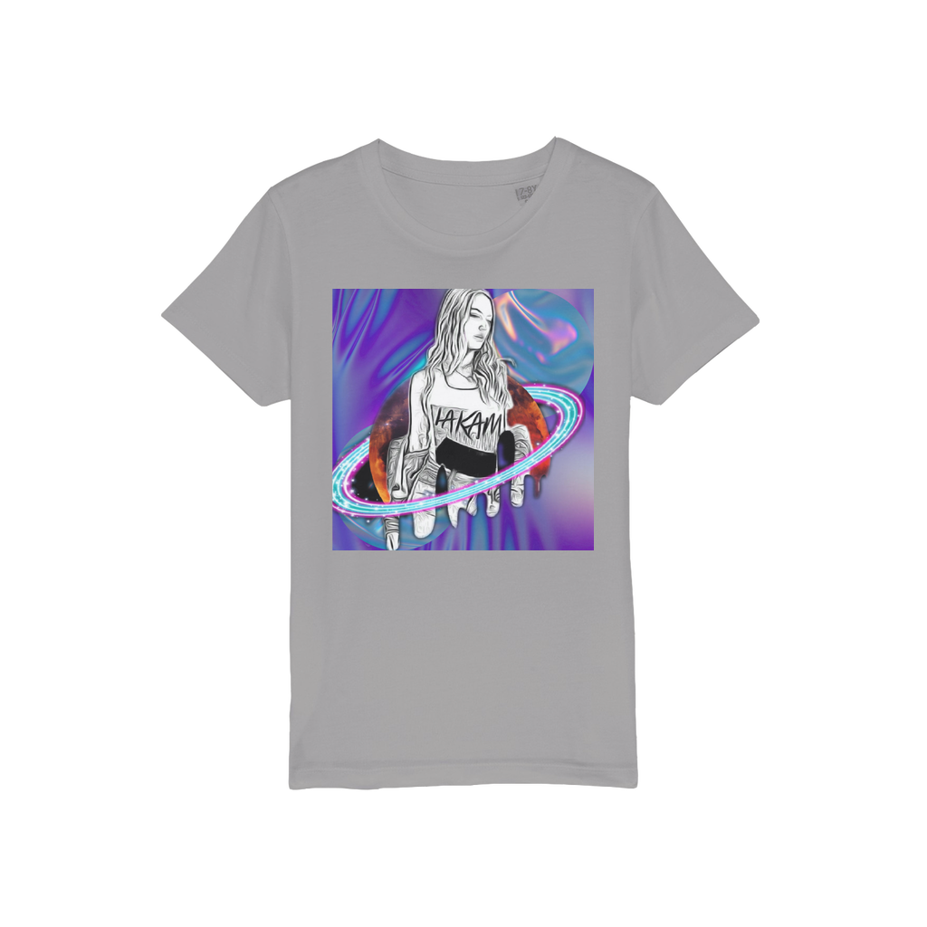 Outerspace3 Organic Jersey Kids T-Shirt - IAKAM