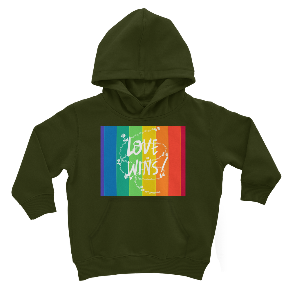 Love Wins Classic Kids Hoodie - IAKAM