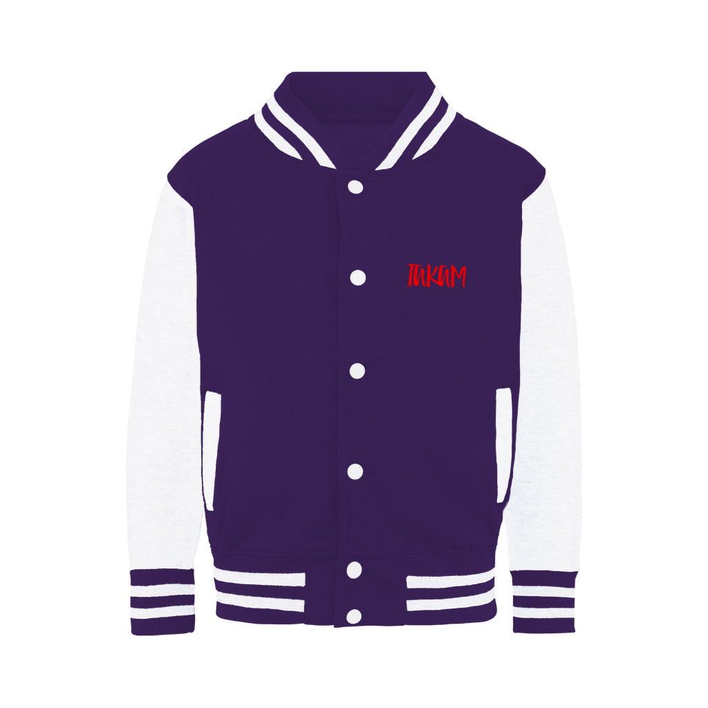 IAKAM Red Varsity Jacket - IAKAM
