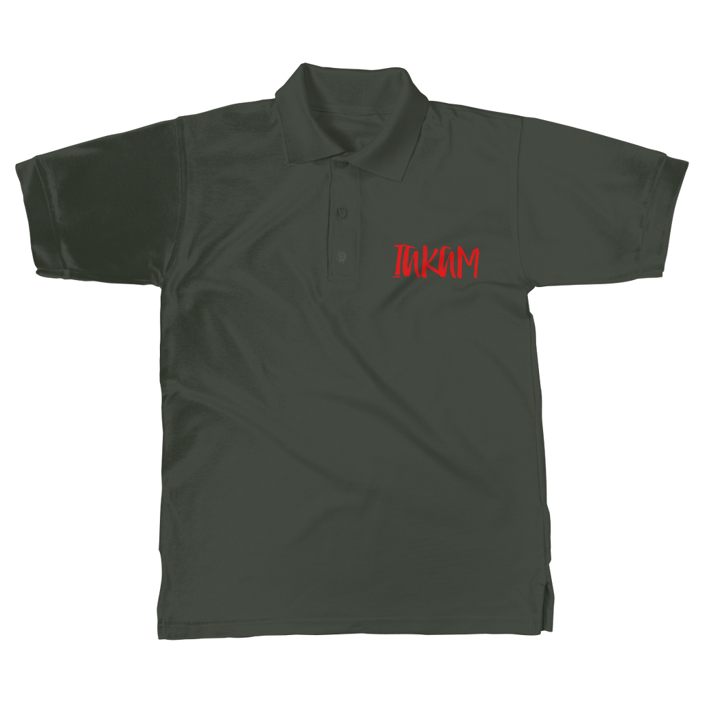 IAKAM Red Classic Adult Polo Shirt - IAKAM