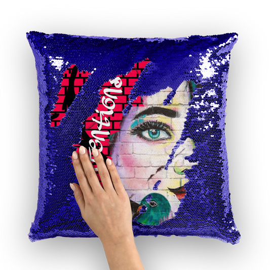 GGBI Sequin Cushion Cover Pillow - IAKAM