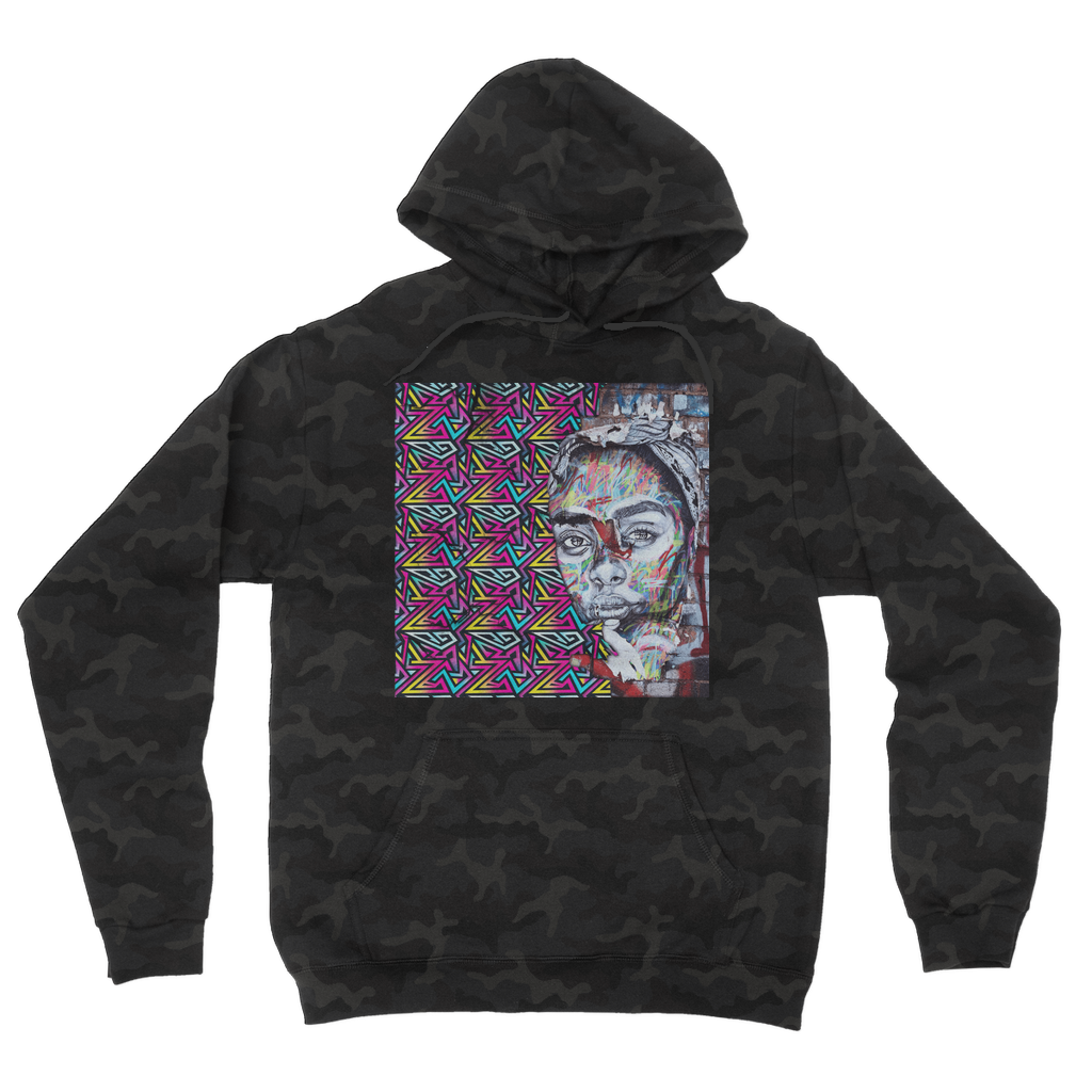 Beauty Camouflage Adult Hoodie - IAKAM