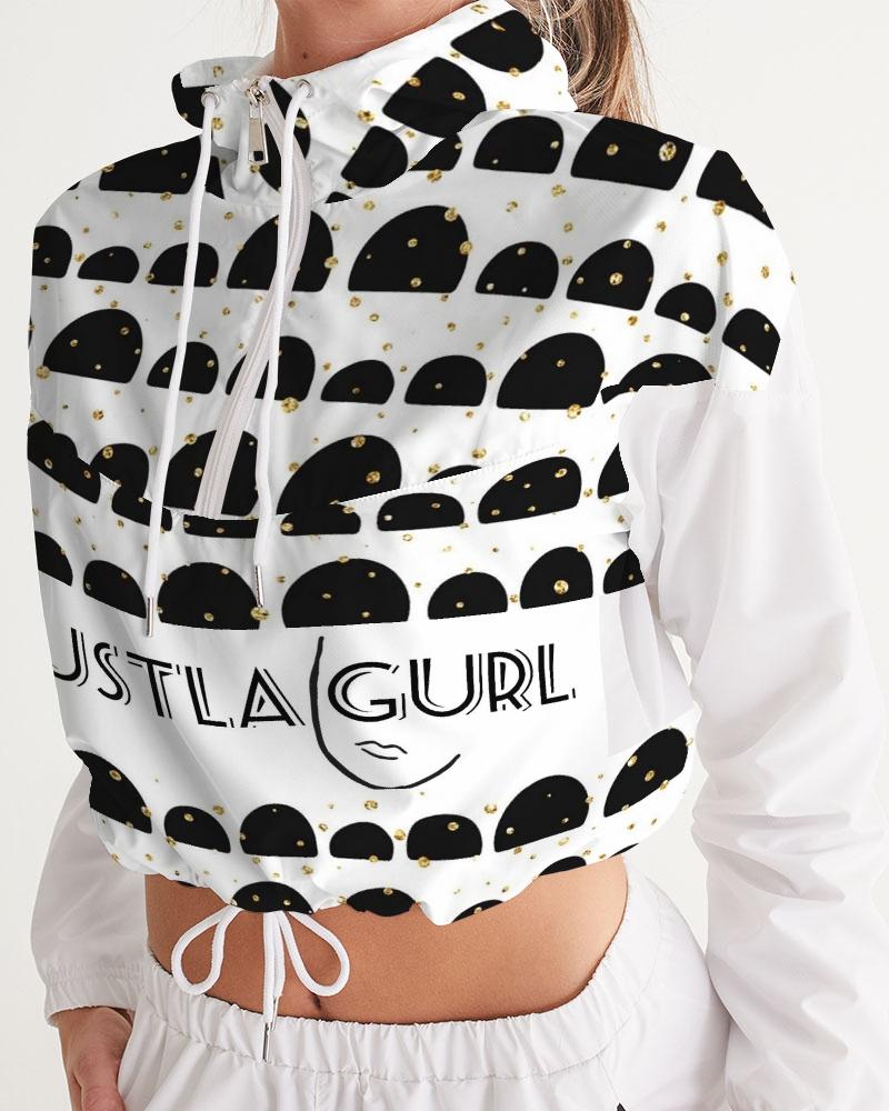 IAKAM Hustla Gurl Women's Cropped Windbreaker - IAKAM