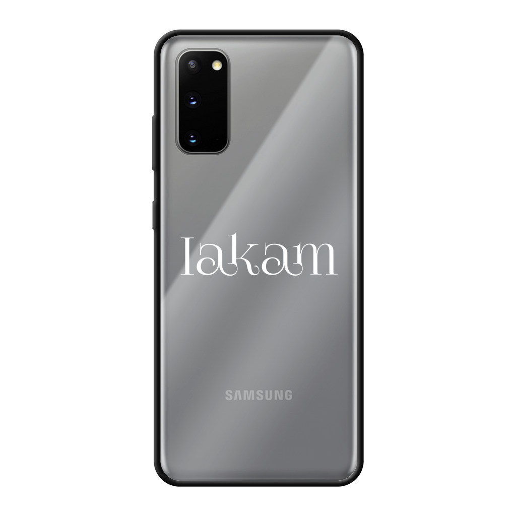 Iakam collec Back Printed Black Soft Phone Case - IAKAM