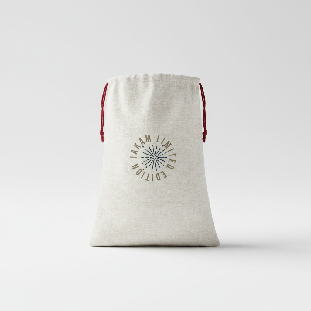 IAKAM Limited Edition Linen Drawstring Sack - IAKAM