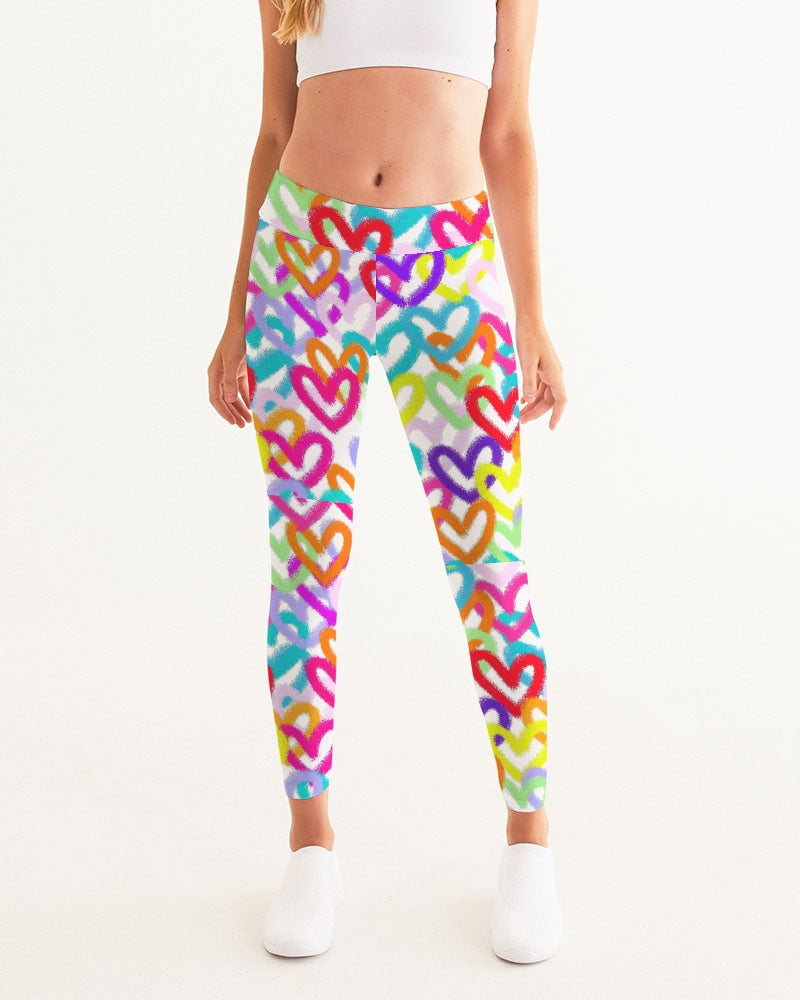 Heartful Women's Leggings - IAKAM