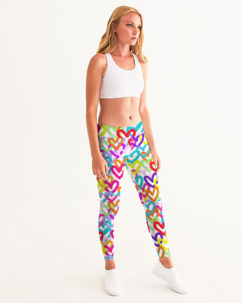 Heartful Women's Leggings - IAKAM