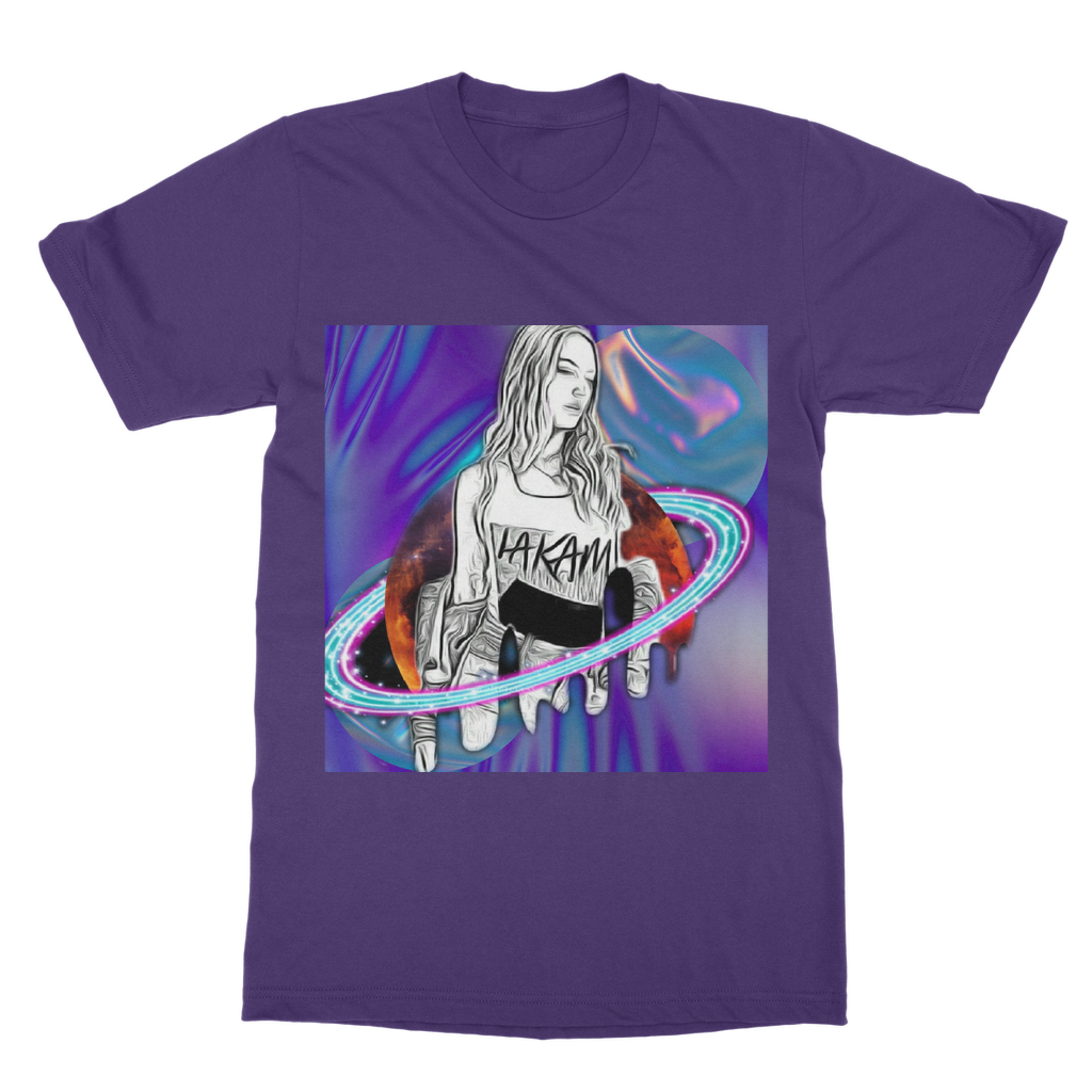 Outerspace3 T-Shirt Dress - IAKAM