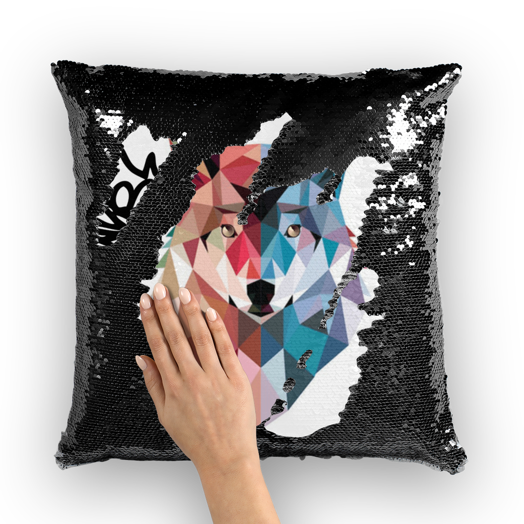 Vibes Sequin Cushion Cover - IAKAM
