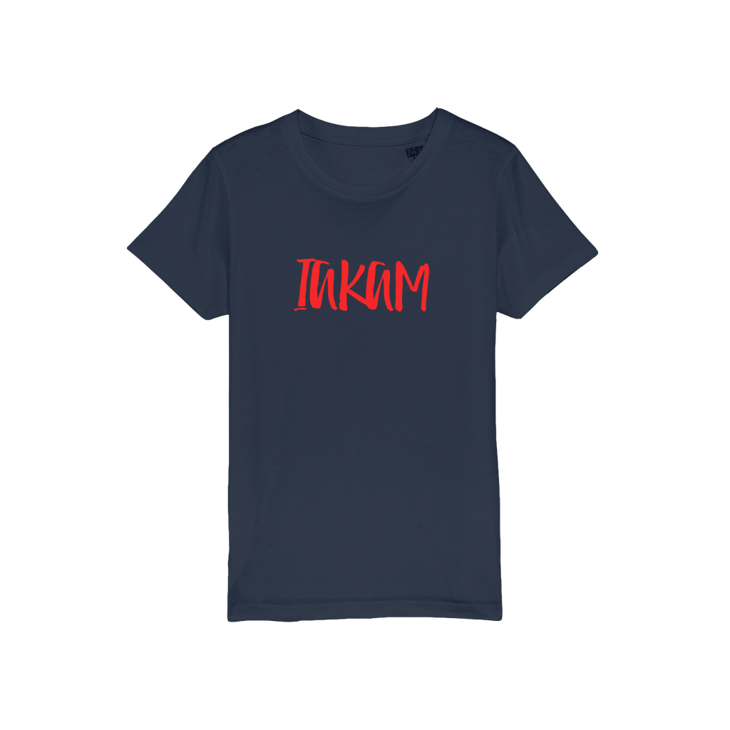 IAKAM Red Organic Jersey Kids T-Shirt - IAKAM